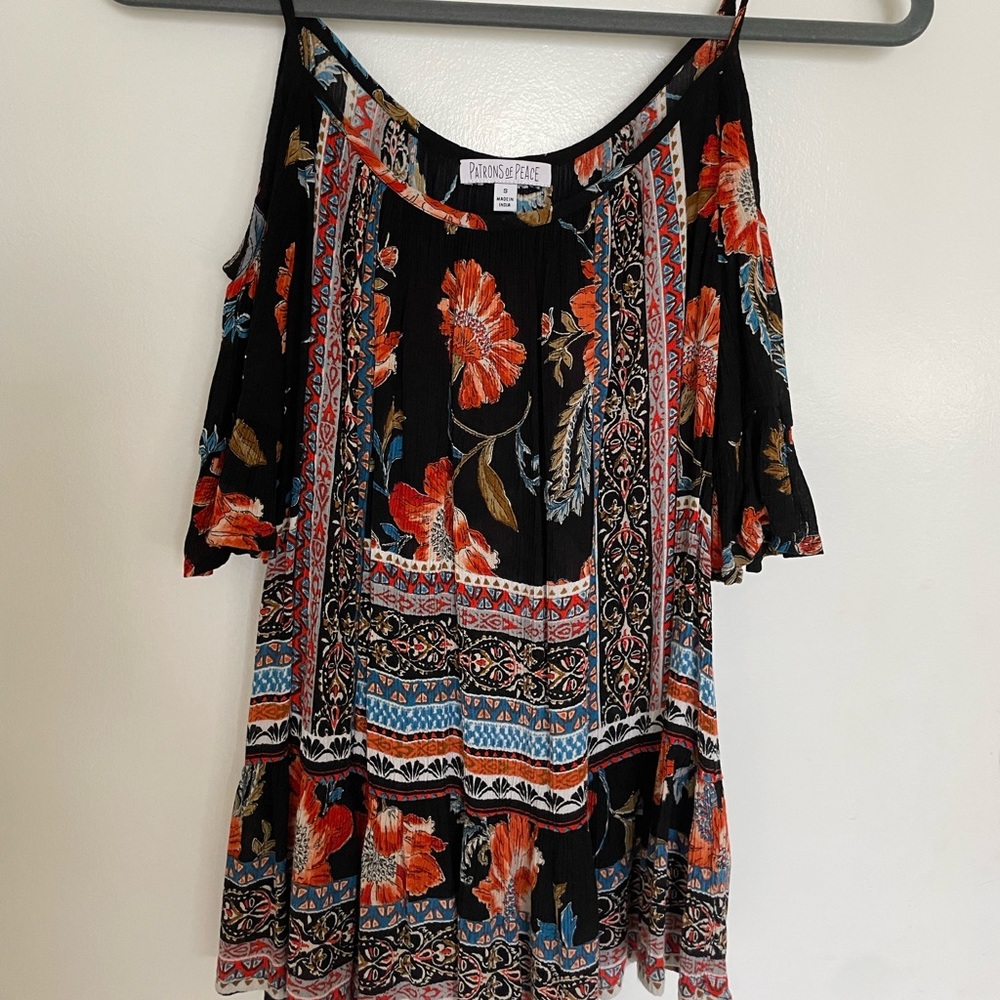 ☀️boho flowy top☀️